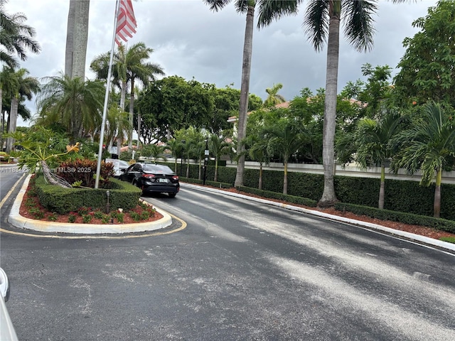 10234 NW 57th St, Doral, FL 33178 - view of asphalt street featuring curbs and street lights