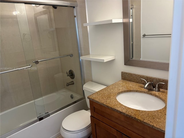 10234 NW 57th St, Doral, FL 33178 - bathroom featuring vanity and shower / bath combination with glass door