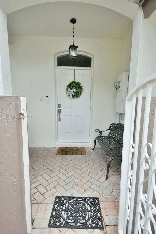 6293 SW 165th Ave, Miami, FL 33193 - view of exterior entry featuring stucco siding