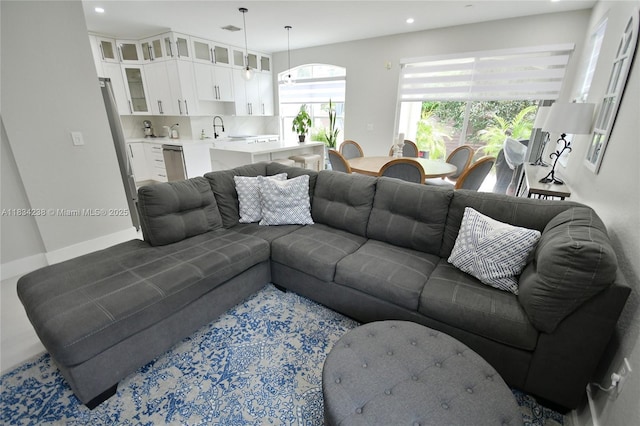 6293 SW 165th Ave, Miami, FL 33193 - living room with recessed lighting