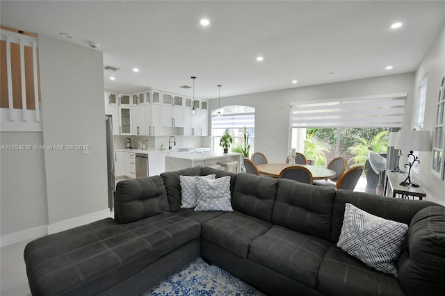 6293 SW 165th Ave, Miami, FL 33193 - living room with recessed lighting