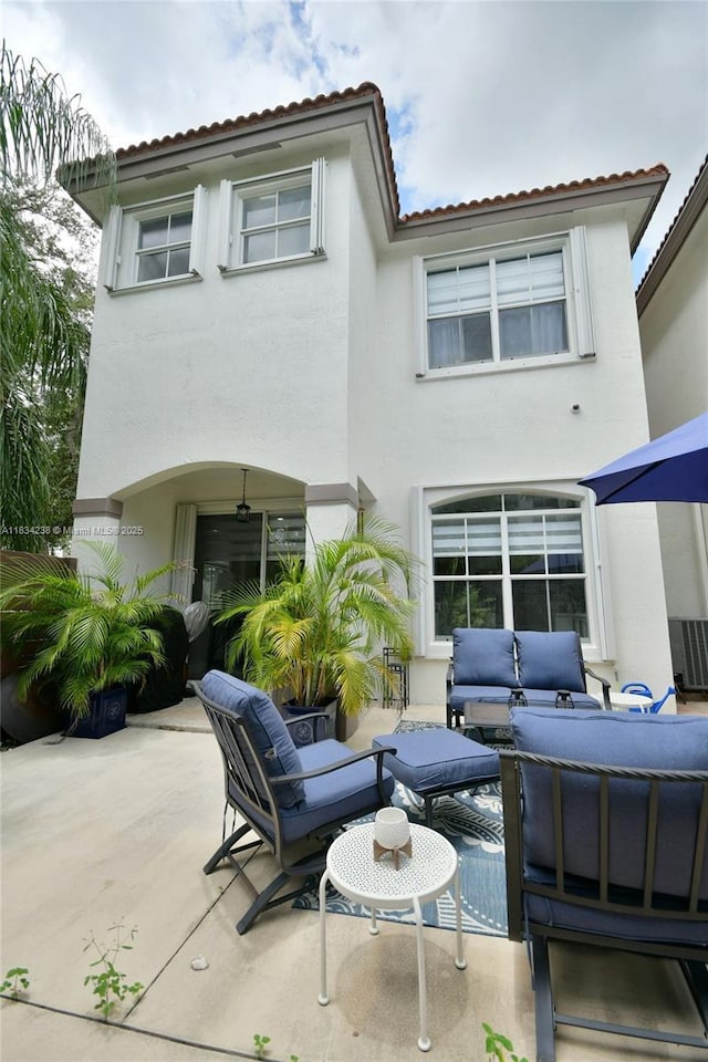 6293 SW 165th Ave, Miami, FL 33193 - view of patio / terrace featuring outdoor lounge area