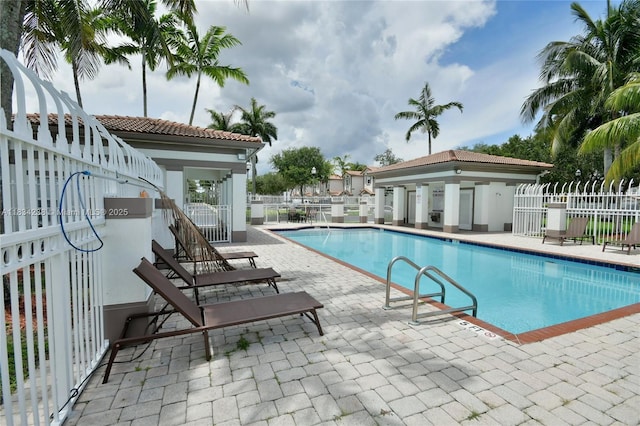 6293 SW 165th Ave, Miami, FL 33193 - community pool with a patio