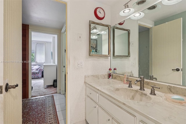 4350 Hillcrest Dr Unit 303, Hollywood, FL 33021 - bathroom featuring vanity and tile patterned flooring