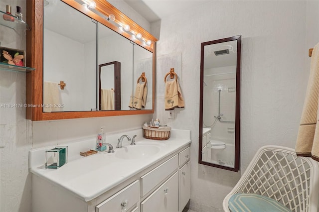 4350 Hillcrest Dr Unit 303, Hollywood, FL 33021 - bathroom featuring vanity and a shower