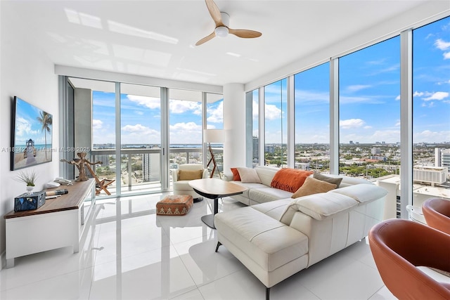 6899 Collins Ave Unit 2004, Miami Beach, FL 33141 - sunroom with a view of city