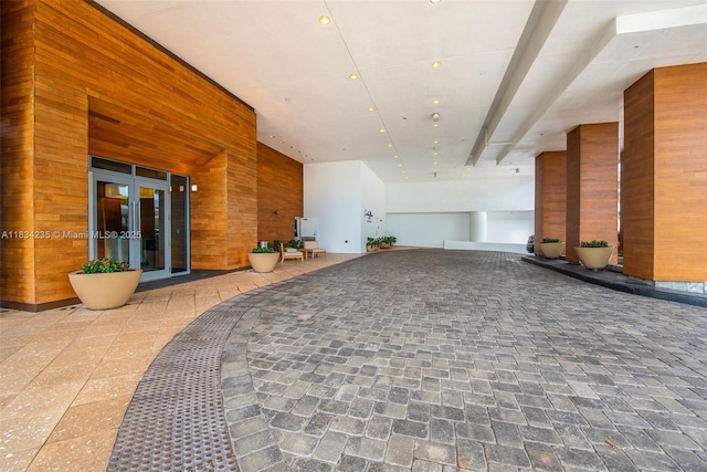 6899 Collins Ave Unit 2004, Miami Beach, FL 33141 - interior space featuring wooden walls