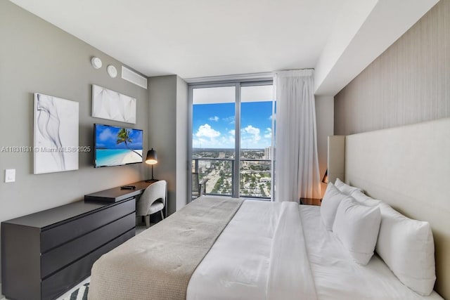 4010 S Ocean Dr Unit R1406, Hollywood, FL 33019 - bedroom with expansive windows