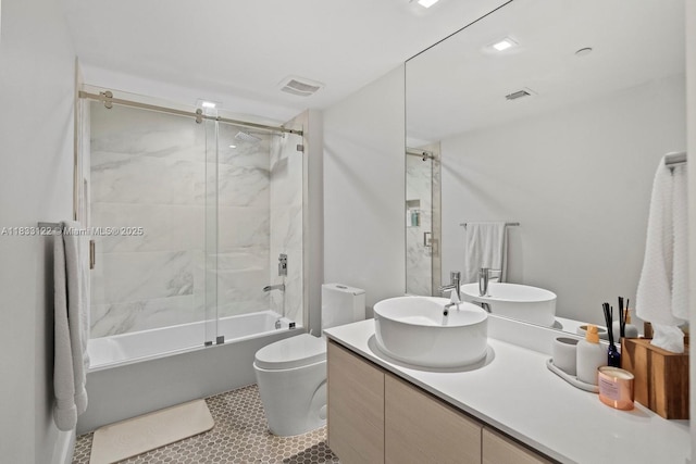4250 Biscayne Blvd Unit 1218, Miami, FL 33137 - full bathroom with vanity and enclosed tub / shower combo