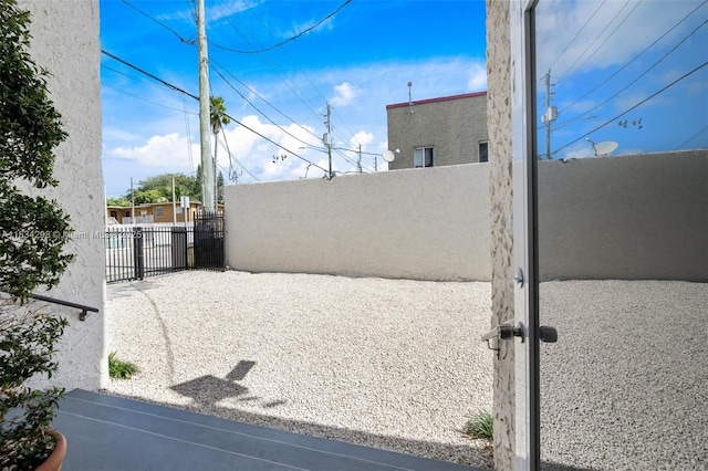 403 SW 12th Ave, Miami, FL 33130 - view of yard featuring a gate