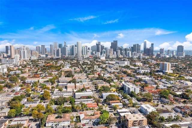 403 SW 12th Ave, Miami, FL 33130 - aerial view of city skyline