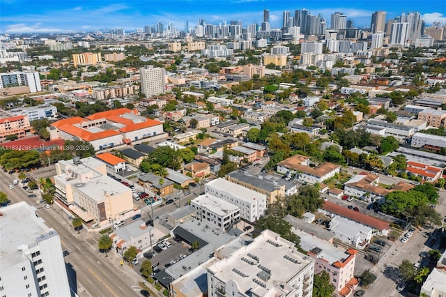 403 SW 12th Ave, Miami, FL 33130 - drone / aerial view of skyline