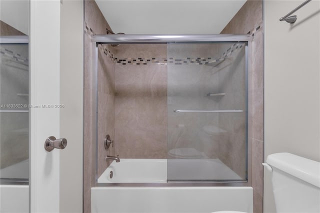 6193 Rock Island Rd Unit 216, Tamarac, FL 33319 - full bathroom with toilet and bath / shower combo with glass door