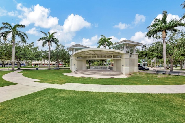 153 Apalachee Ln, Jupiter, FL 33458 - view of home's community featuring a lawn