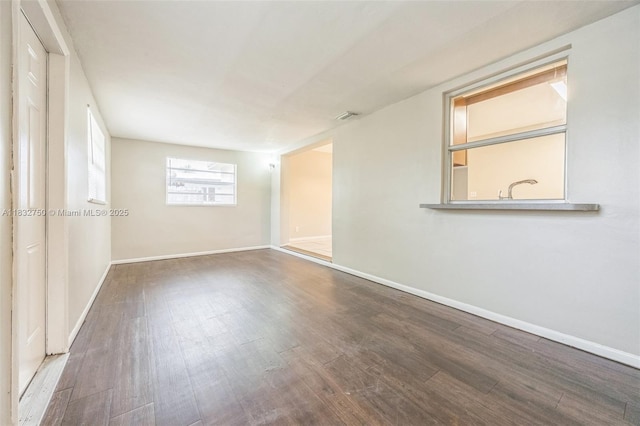 4931 NW 13th St, Lauderhill, FL 33313 - unfurnished room featuring wood finished floors