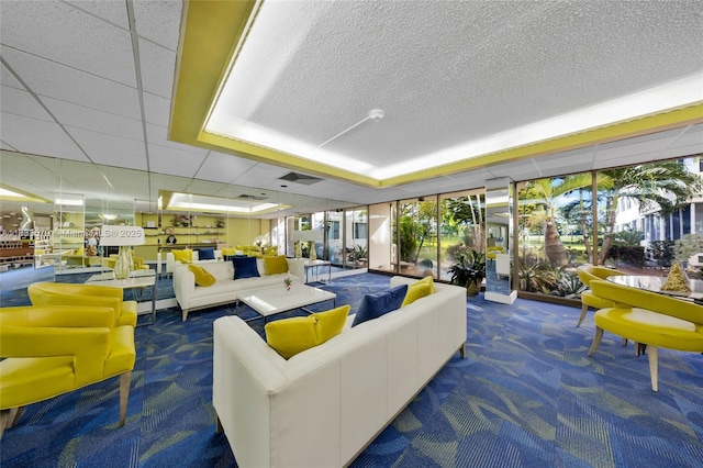 4330 Hillcrest Dr Unit 104, Hollywood, FL 33021 - common area with a textured ceiling