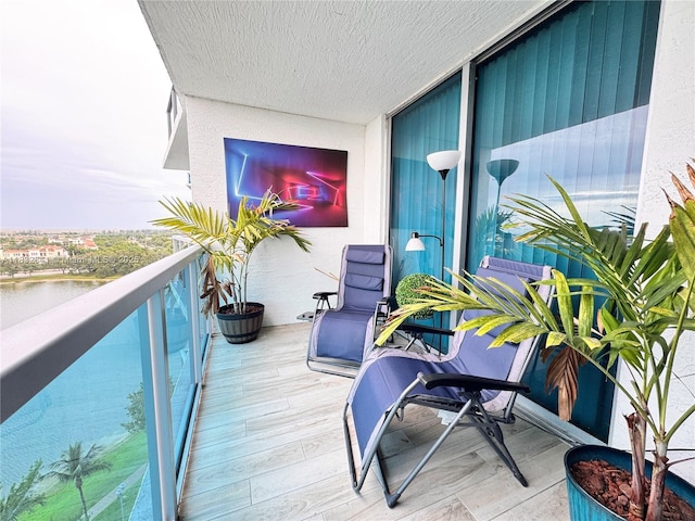 2641 N Flamingo Rd Unit 1203N, Sunrise, FL 33323 - balcony featuring a water view