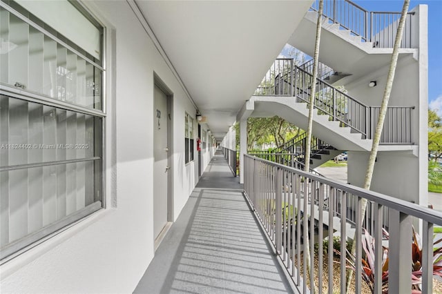 251 SW 132nd Way Unit 201H, Pembroke Pines, FL 33027 - balcony featuring stairway
