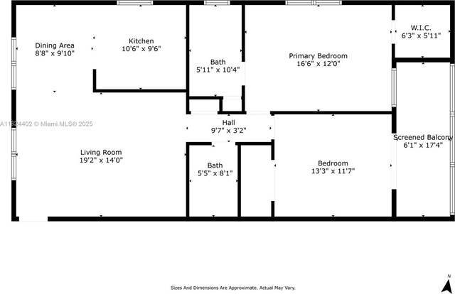 251 SW 132nd Way Unit 201H, Pembroke Pines, FL 33027 - view of room layout