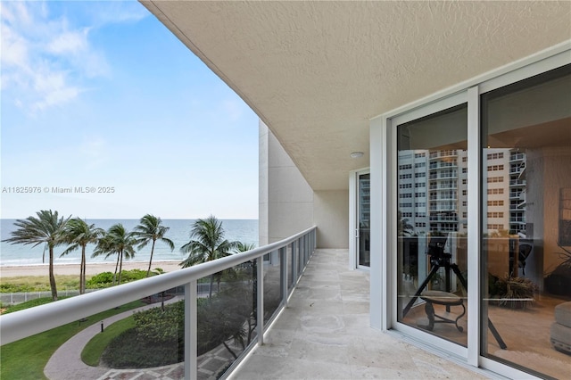 3200 N Ocean Blvd Unit 405, Fort Lauderdale, FL 33308 - balcony with a water view