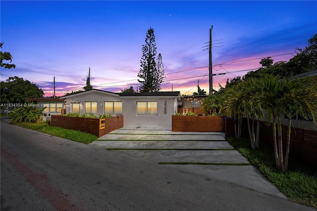 2380 NE 137th St, North Miami Beach, FL 33181 - single story home featuring stucco siding and concrete driveway