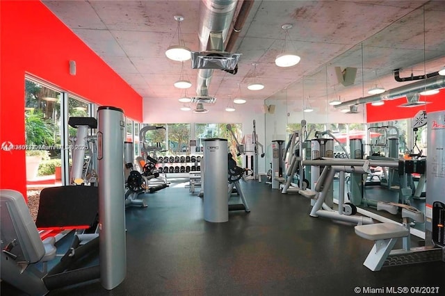 680 NE 64th St Unit A501, Miami, FL 33138 - gym featuring plenty of natural light
