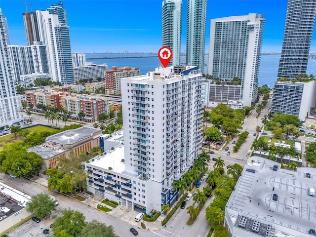 275 NE 18th St Unit 706, Miami, FL 33132 - view of urban area featuring a nearby body of water