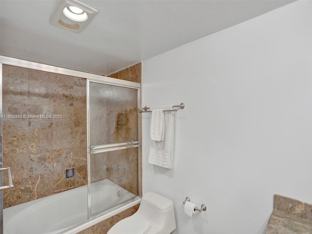 1627 Brickell Ave Unit 605, Miami, FL 33129 - full bath featuring tiled shower / bath combo and toilet