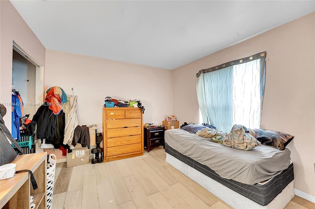 1303 W 6th St, Riviera Beach, FL 33404 - bedroom featuring light wood-type flooring
