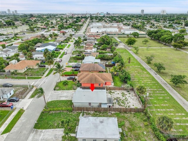 1303 W 6th St, Riviera Beach, FL 33404 - aerial perspective of suburban area