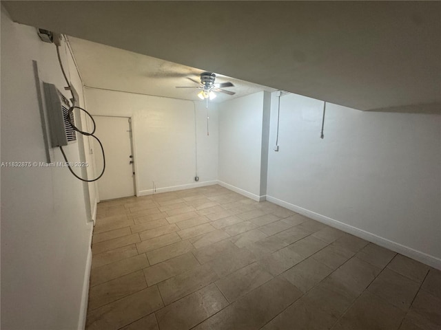 5820 Australian Pine Dr, Tamarac, FL 33319 - finished basement featuring ceiling fan and baseboards