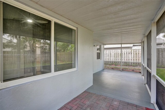 2349 NW 34th Ave, Coconut Creek, FL 33066 - unfurnished sunroom featuring plenty of natural light