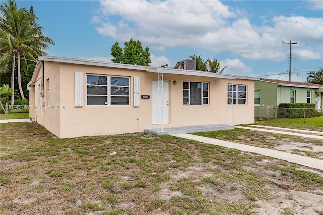 4423 Lake Ave, West Palm Beach, FL 33405 - view of front of house featuring stucco siding