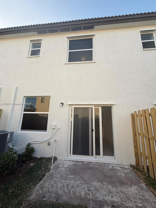 2893 SE 25th Rd Unit 2893, Homestead, FL 33035 - rear view of property with a patio area and stucco siding