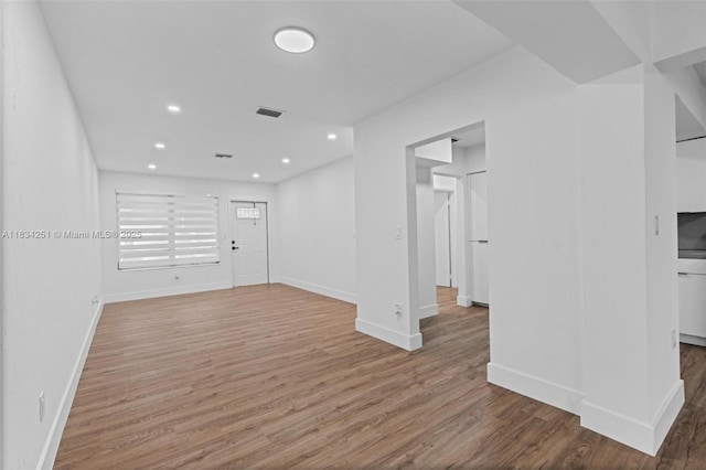 20620 Anchor Rd, Cutler Bay, FL 33189 - unfurnished room featuring wood finished floors and recessed lighting