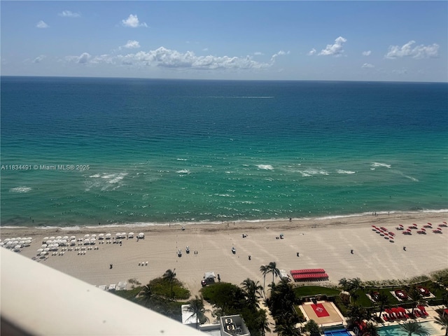 18001 Collins Ave Unit 1810, Sunny Isles Beach, FL 33160 - water view with nearby beach