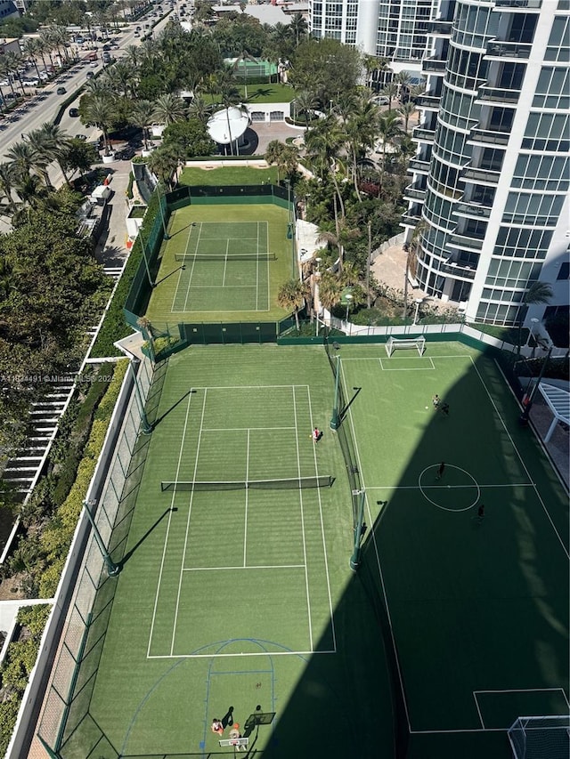 18001 Collins Ave Unit 1810, Sunny Isles Beach, FL 33160 - view of tennis court