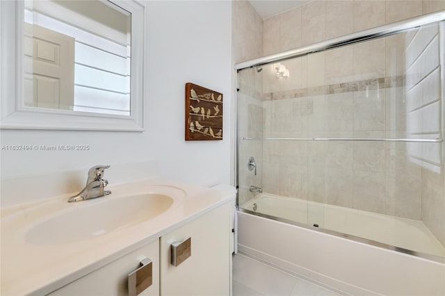 9932 NW 10th St, Miami, FL 33172 - bathroom with vanity and combined bath / shower with glass door