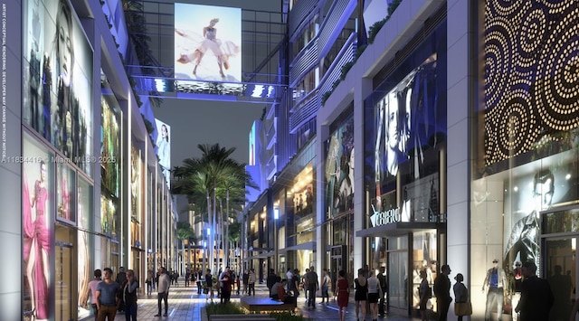 851 NE 1st Ave Unit 2802, Miami, FL 33132 - lobby with a towering ceiling