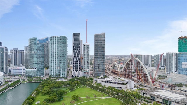 1040 Biscayne Blvd Unit 2108, Miami, FL 33132 - skyline view featuring a nearby body of water