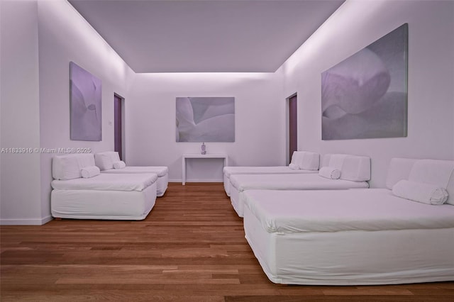 1040 Biscayne Blvd Unit 2108, Miami, FL 33132 - bedroom featuring wood finished floors