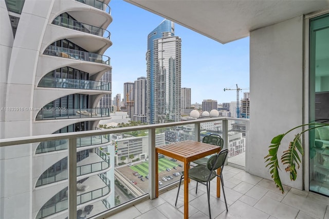 1040 Biscayne Blvd Unit 2108, Miami, FL 33132 - balcony featuring a city view