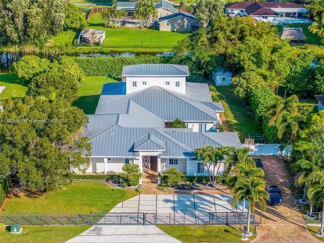 16701 SW 49th St, Southwest Ranches, FL 33331 - view from above of property featuring a nearby body of water