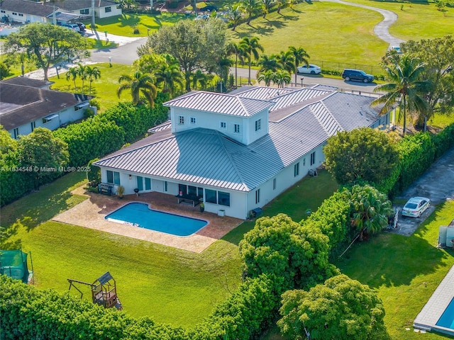 16701 SW 49th St, Southwest Ranches, FL 33331 - view of subject property featuring a pool