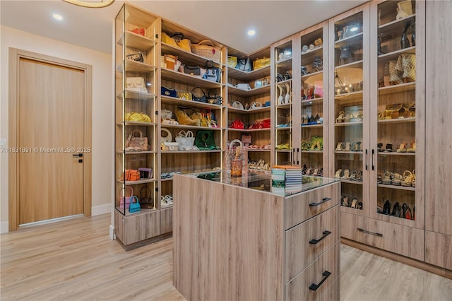 18269 SW 54th St, Miramar, FL 33029 - spacious closet featuring light wood finished floors