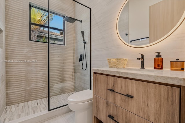 18269 SW 54th St, Miramar, FL 33029 - full bathroom with vanity and a tile shower