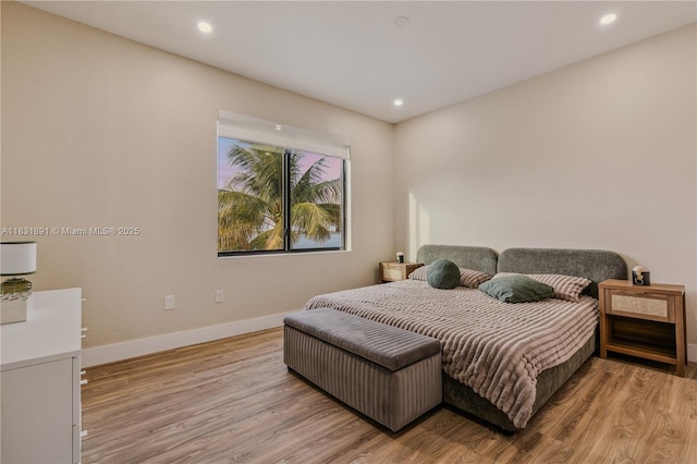18269 SW 54th St, Miramar, FL 33029 - bedroom with light wood finished floors and recessed lighting