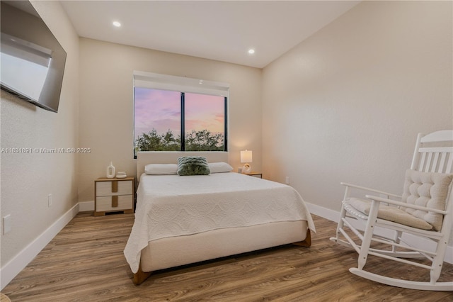 18269 SW 54th St, Miramar, FL 33029 - bedroom featuring wood finished floors and recessed lighting
