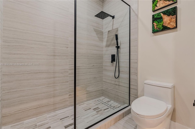 18269 SW 54th St, Miramar, FL 33029 - full bathroom featuring a tile shower and toilet