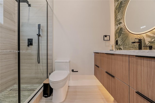 18269 SW 54th St, Miramar, FL 33029 - full bath featuring a tile shower and vanity